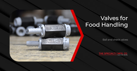 Valves for Food Handling